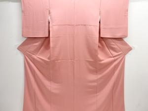 一つ紋色無地着物